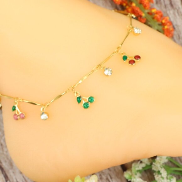 "Dainty Anklet for Women – Elegant Everyday Jewelry & Perfect Gift | MLCRC1604 - Picture 3 of 10